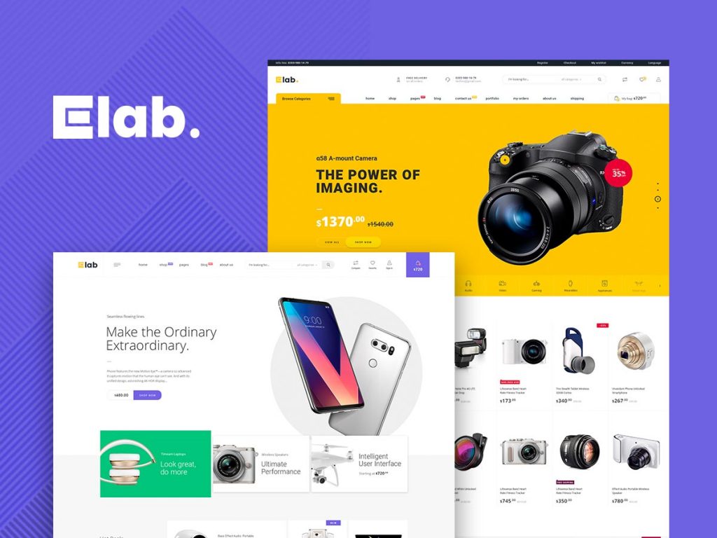 Elab E-commerce theme