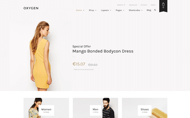 E-commerce theme