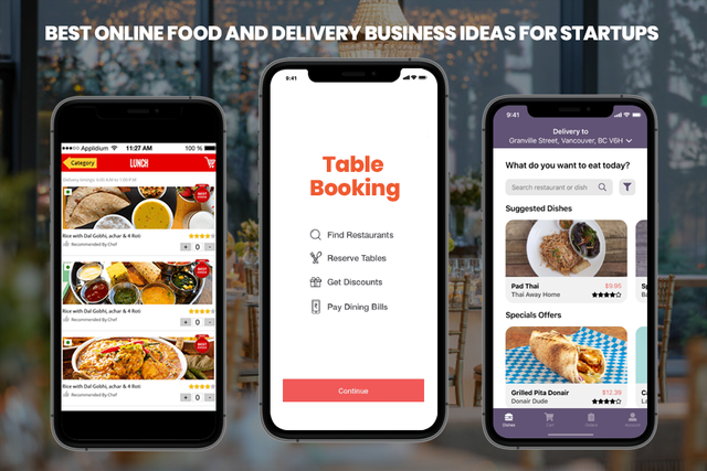 Food Business Mobile App