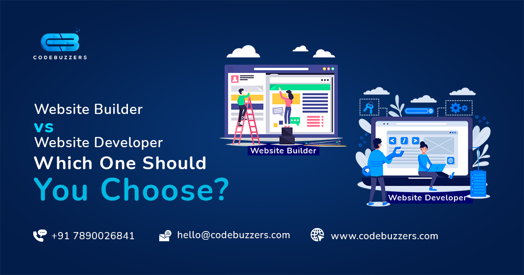 Website Builder vs. Website Developer